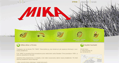 Desktop Screenshot of mika.net.pl
